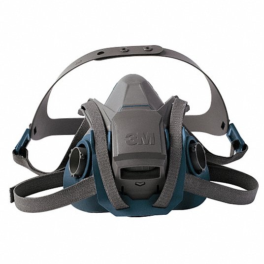 3M™ Rugged Comfort Quick Latch Half Facepiece Reusable Respirator - Full & Half Mask